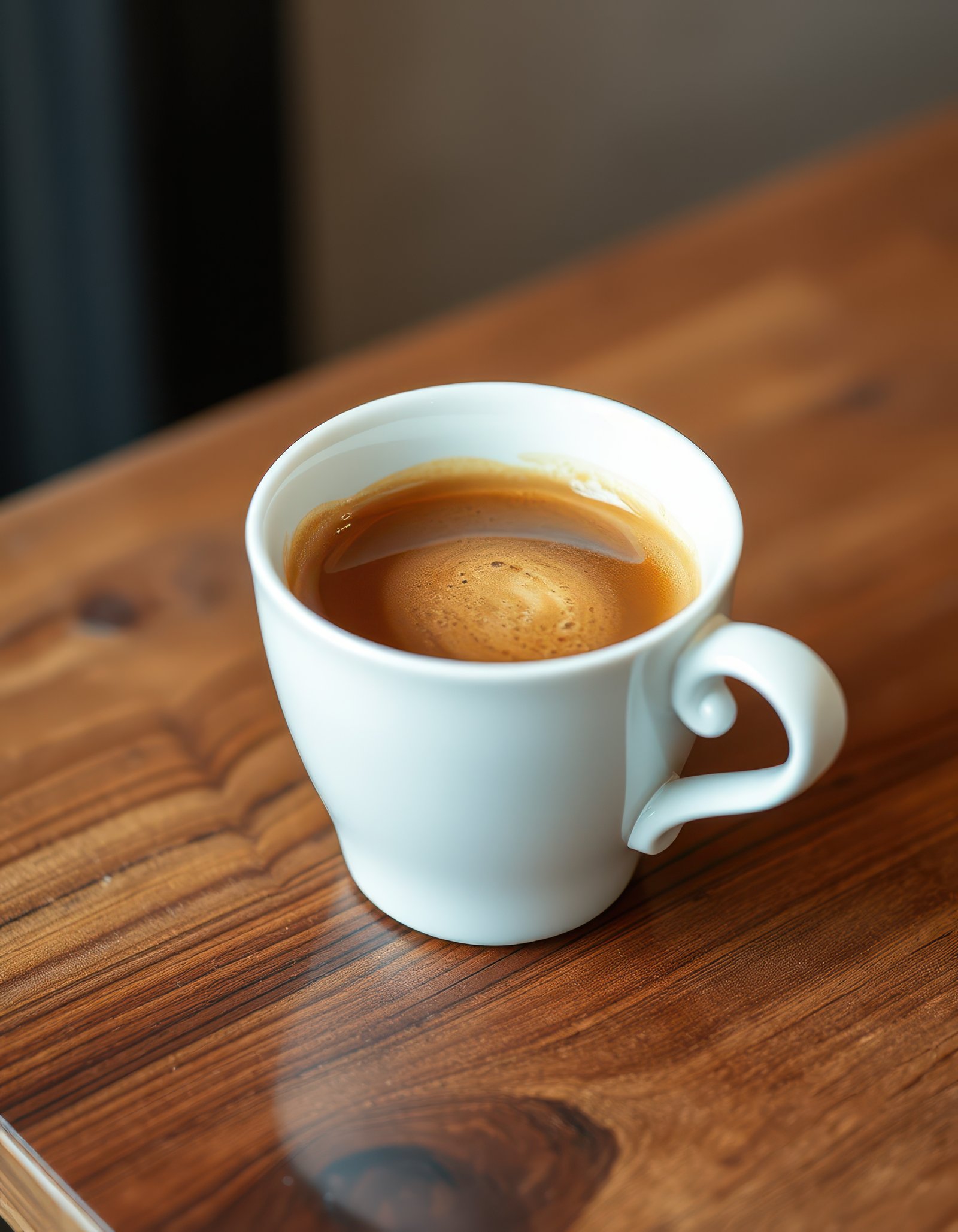 Enjoying a warm cup of coffee in a cozy cafe setting during the afternoon